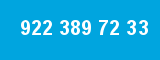 922 389 72 33 922 389 72 33